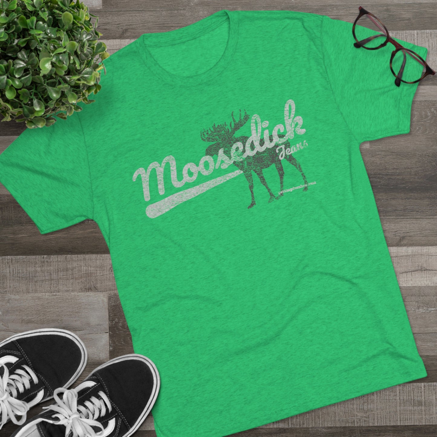 Moosedick Tri-Blend Crew T-shirt