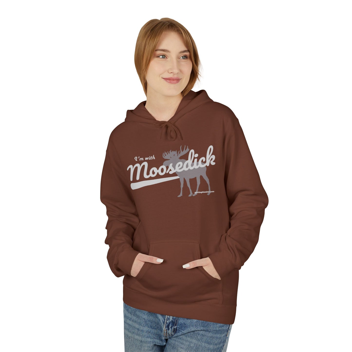 Women's Hoodie — Vintage Moose Graphic Pullover