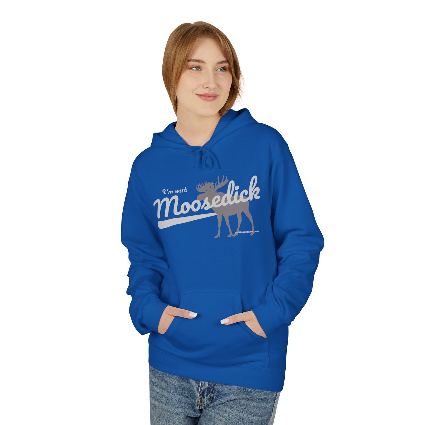 Women's Hoodie — Vintage Moose Graphic Pullover