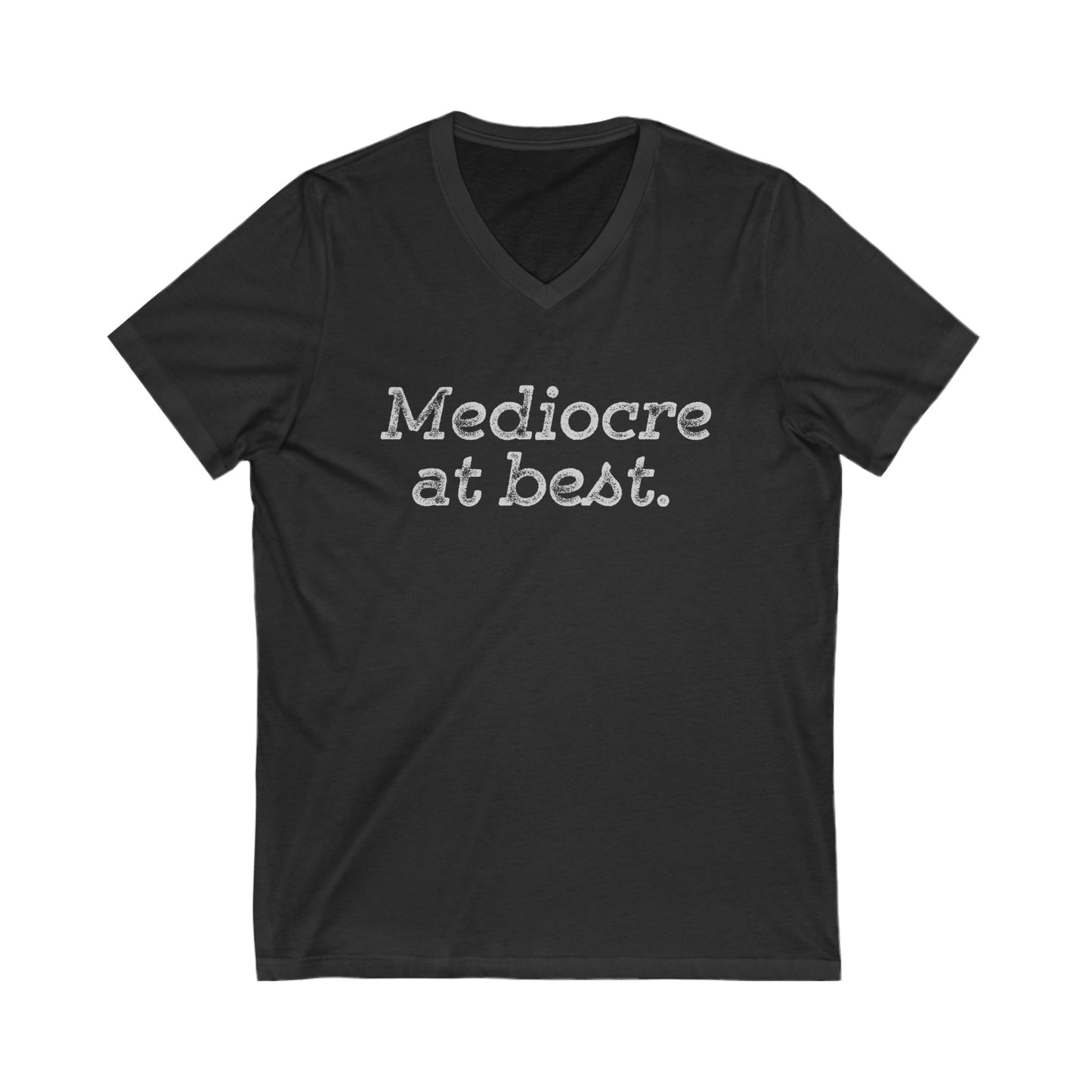 Mediocre Jersey Short Sleeve V-Neck Tee