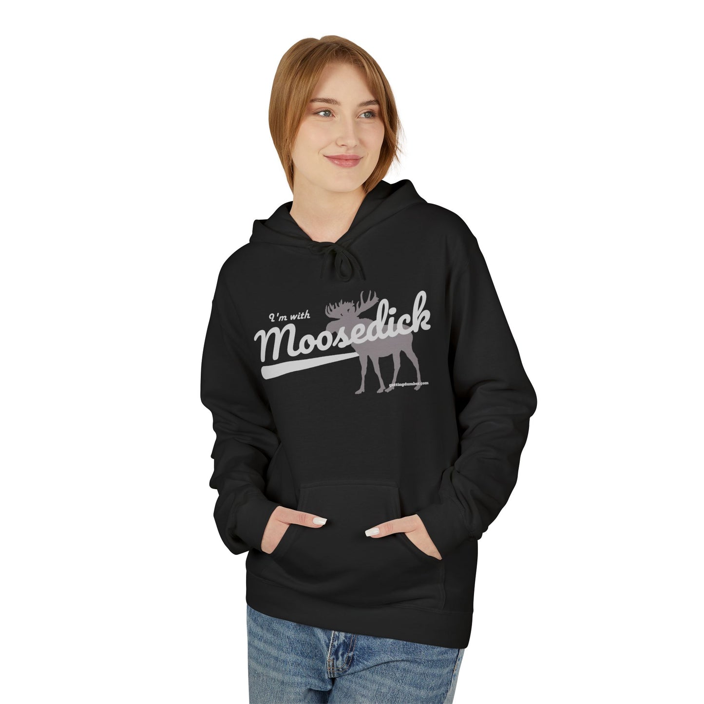 Women's Hoodie — Vintage Moose Graphic Pullover