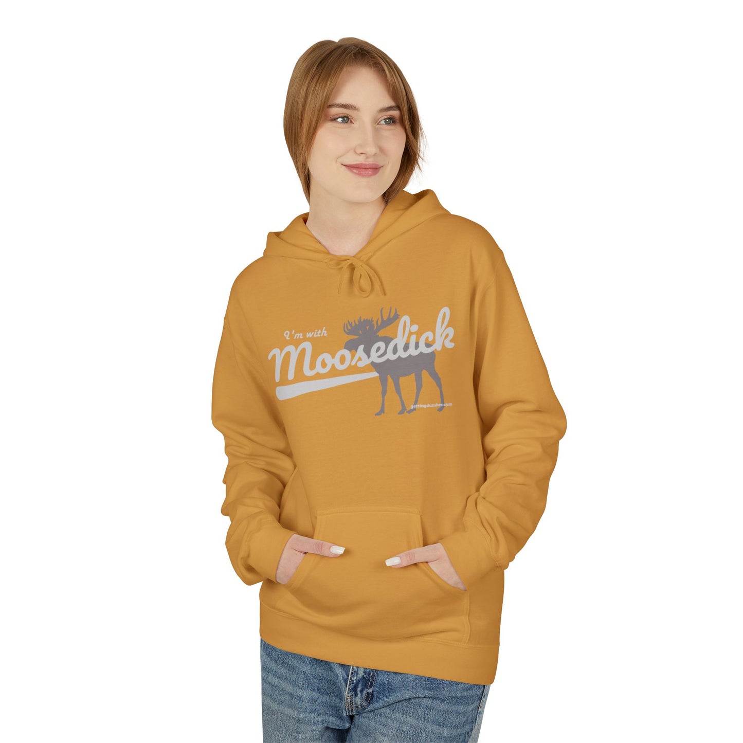 Women's Hoodie — Vintage Moose Graphic Pullover