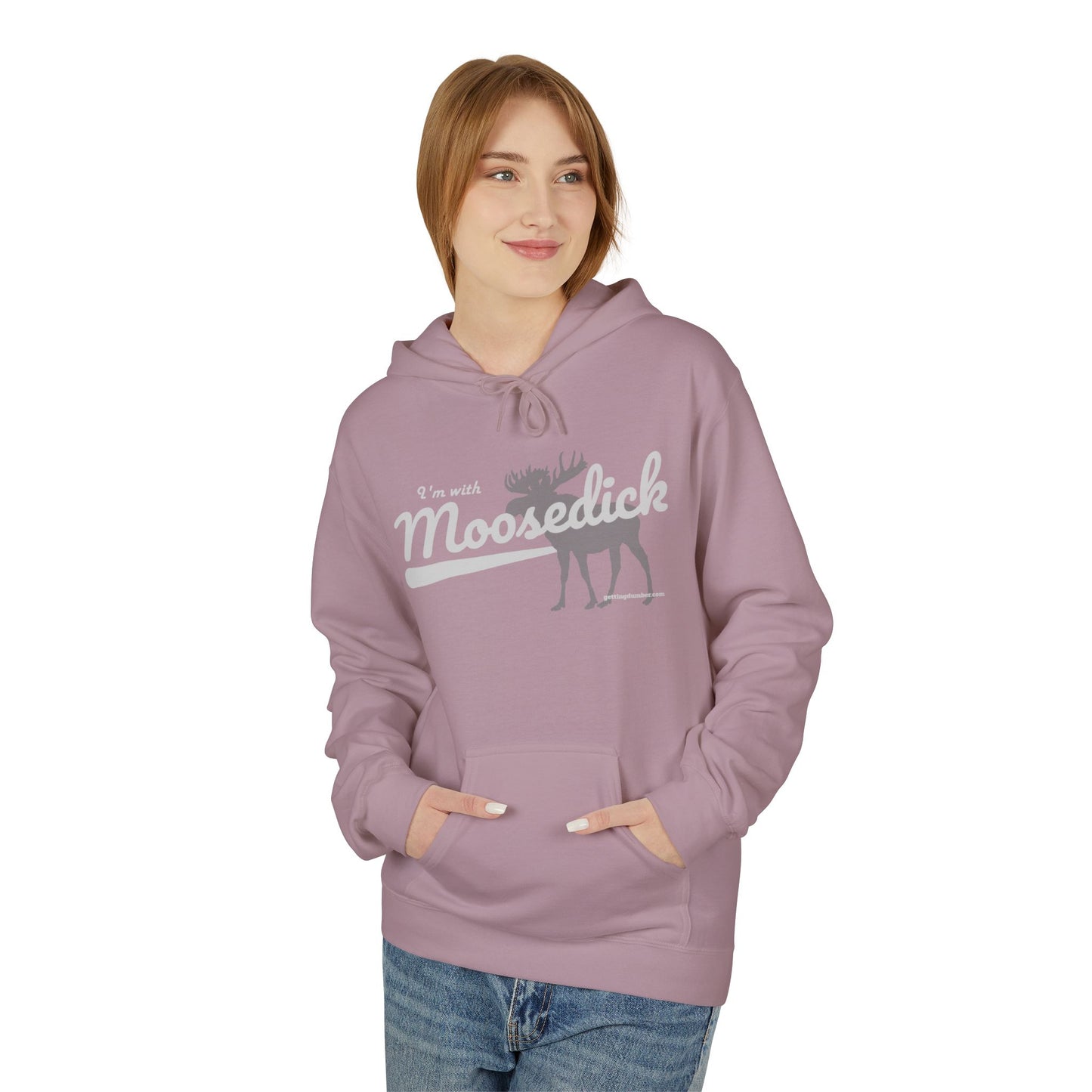 Women's Hoodie — Vintage Moose Graphic Pullover