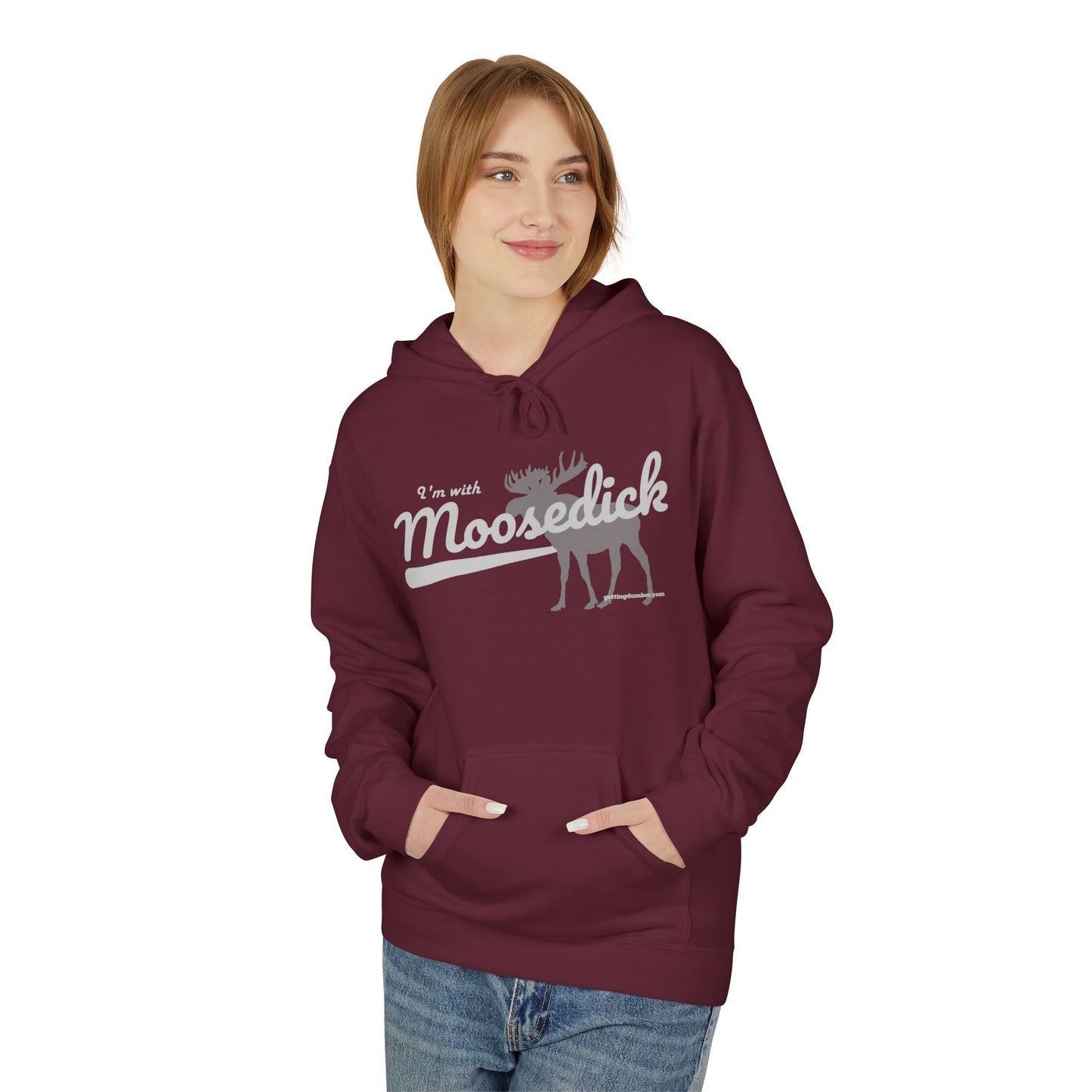 Women's Hoodie — Vintage Moose Graphic Pullover