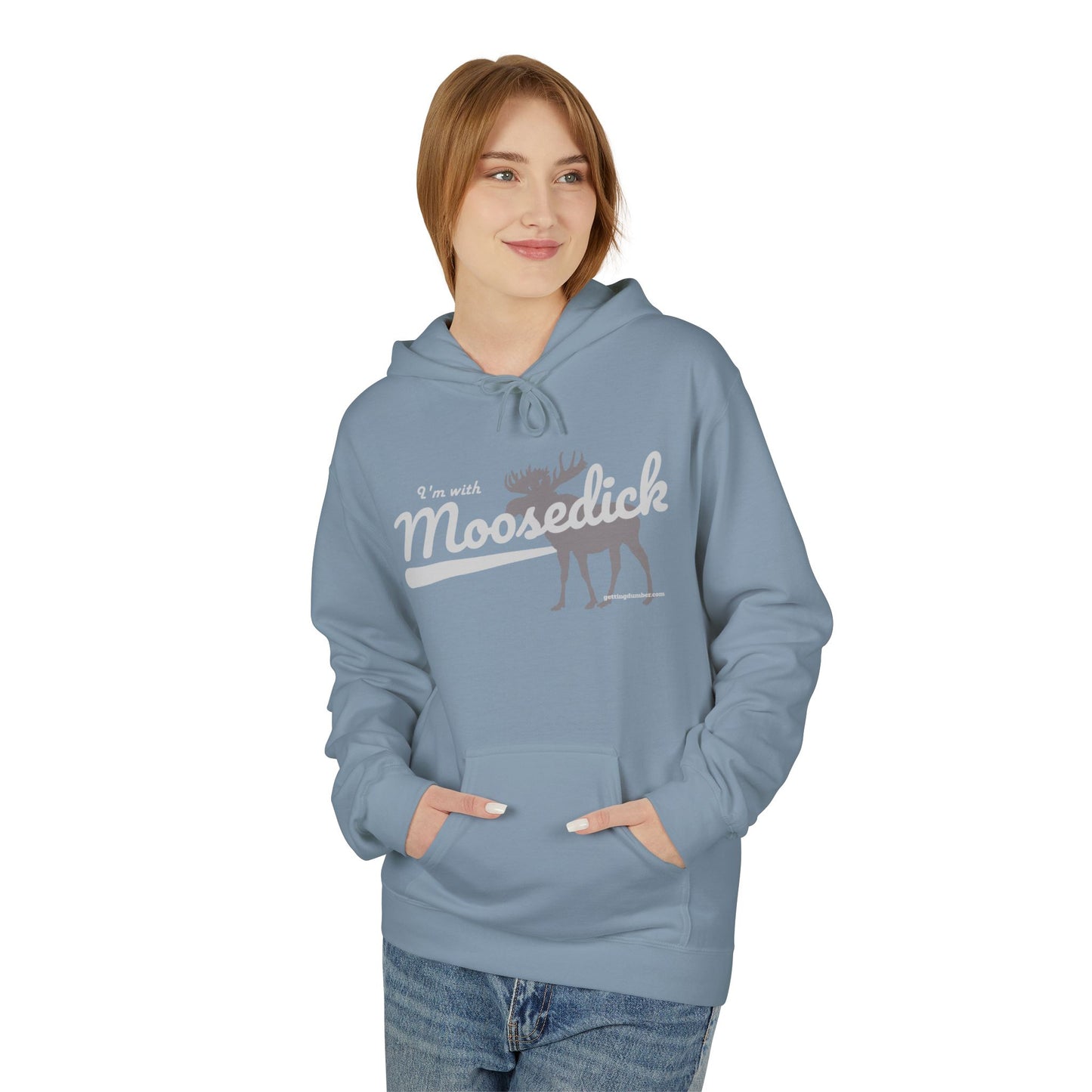 Women's Hoodie — Vintage Moose Graphic Pullover