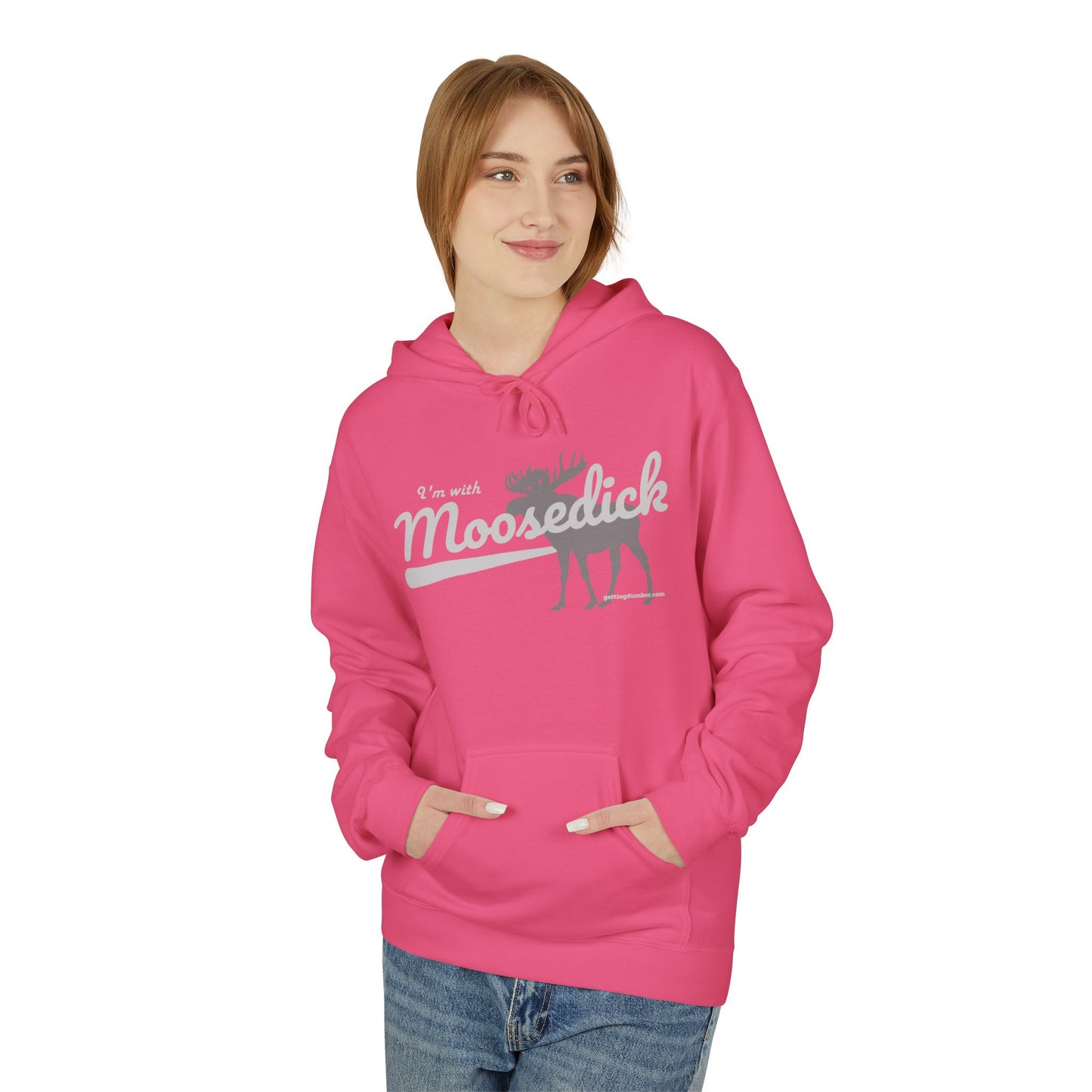 Women's Hoodie — Vintage Moose Graphic Pullover