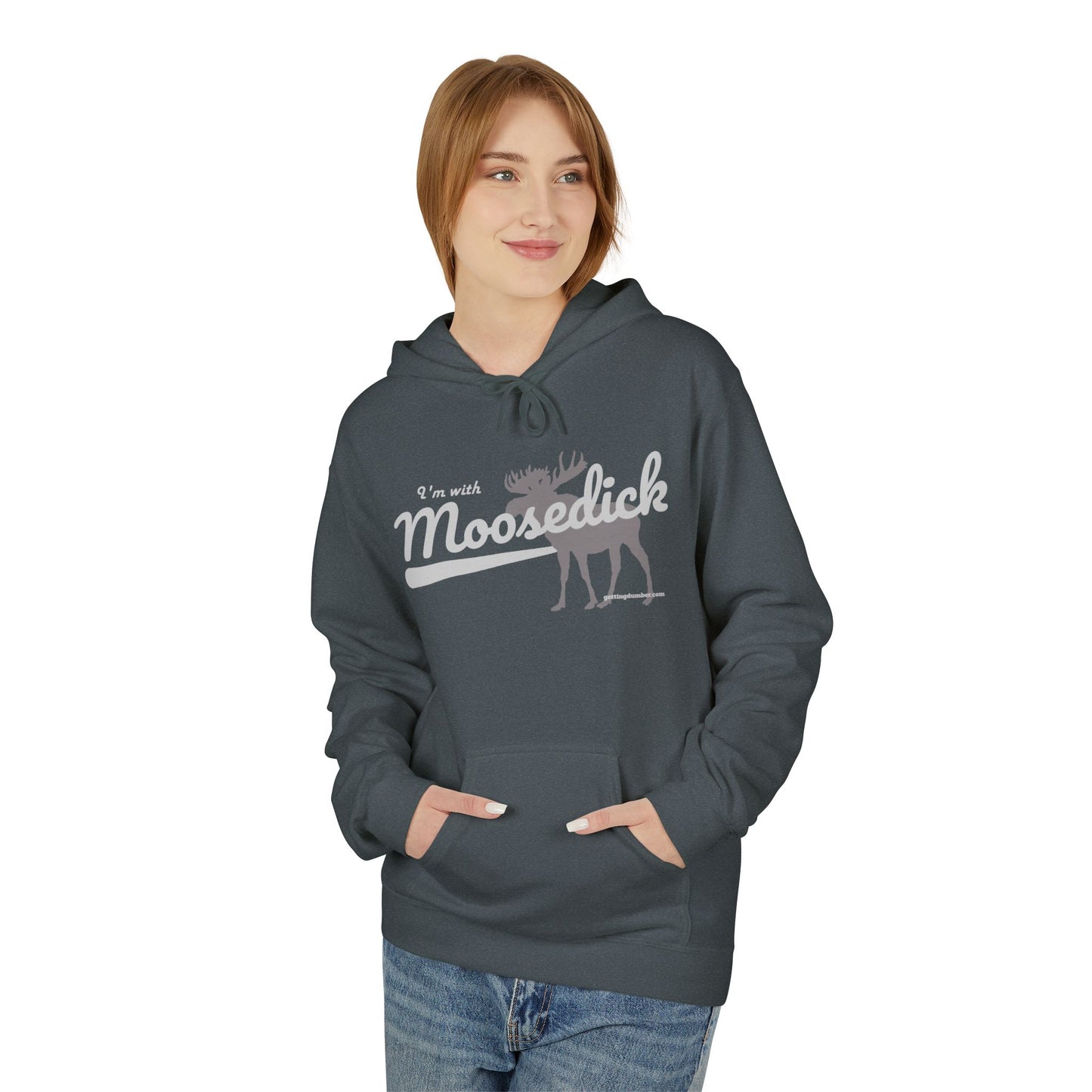 Women's Hoodie — Vintage Moose Graphic Pullover
