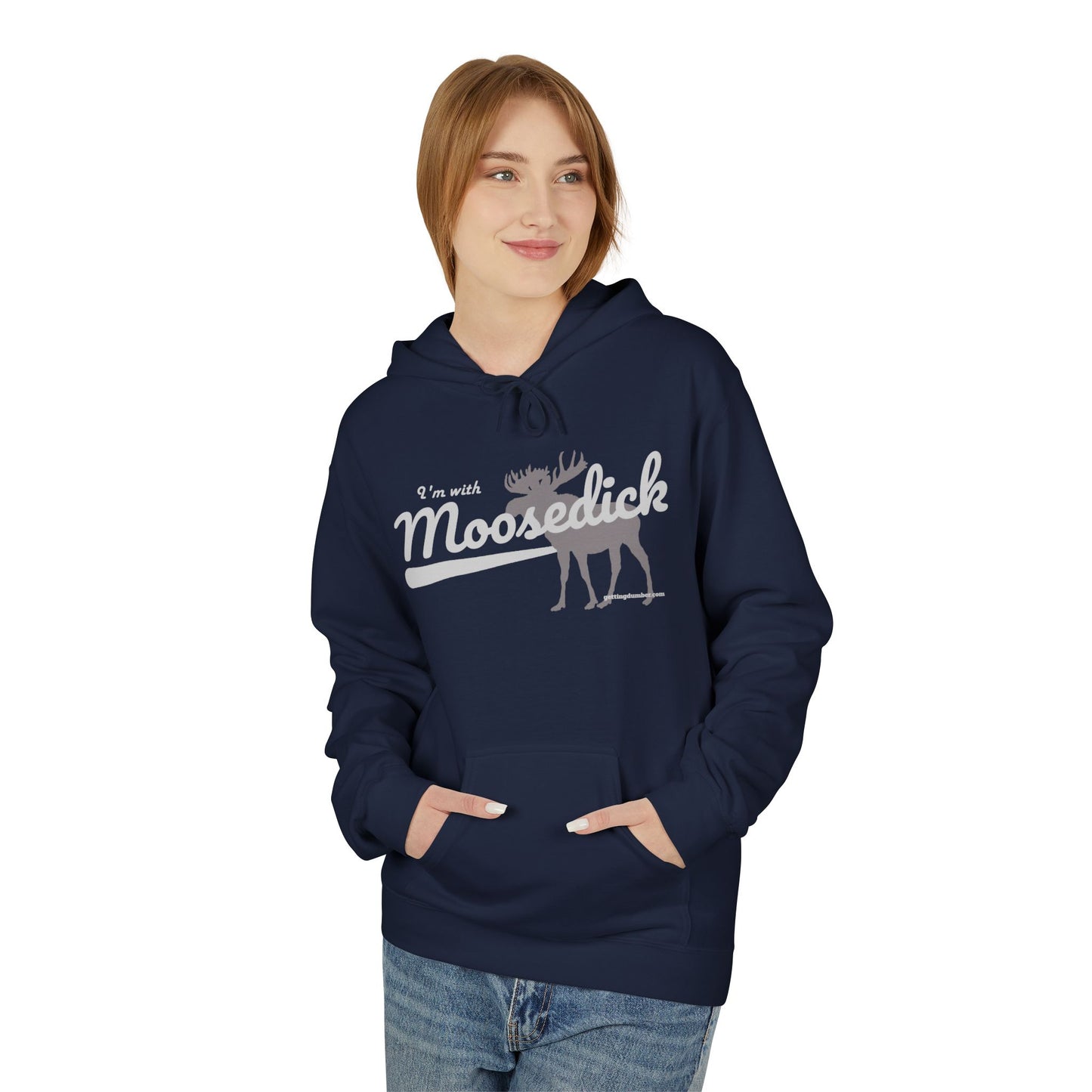 Women's Hoodie — Vintage Moose Graphic Pullover